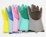Silicons Dish Washing Kicthen Hand Gloves 04